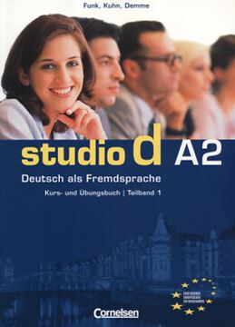 Imagem de STUDIO D A2 - KURS- UND UBUNGSBUCH - TEILBAND 1