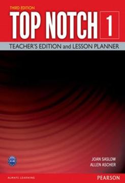 Imagem de TOP NOTCH 1 TEACHERS EDITION - 3RD ED