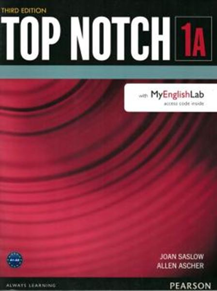 Picture of TOP NOTCH 1A SB WITH MYENGLISHLAB - 3RD ED