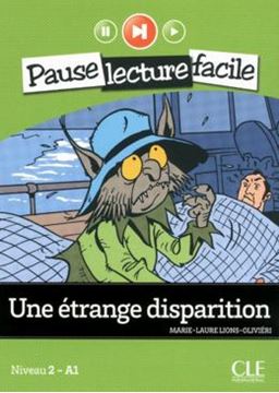 Imagem de UNE ETRANGE DISPARITION - NIVEAU 2 (A1) + CD AUDIO