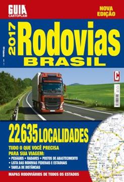 Imagem de GUIA CARTOPLAM RODOVIAS BRASIL 2017