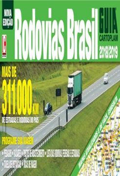 Imagem de GUIA CARTOPLAM RODOVIAS BRASIL 2018/2019