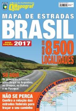 Imagem de MAPA DE ESTRADAS BRASIL - GUIA MAPOGRAF