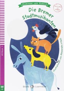 Imagem de DIE BREMER STADTMUSIKANTEN - ERSTE ELI-LEKTUREN MARCHEN UND FABELN A1 - DOWNLOADABLE MULTIMEDIA
