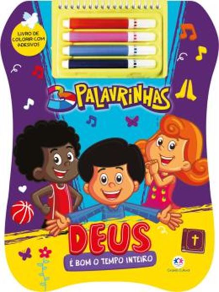 Picture of 3 PALAVRINHAS - DEUS E BOM O TEMPO INTEIRO