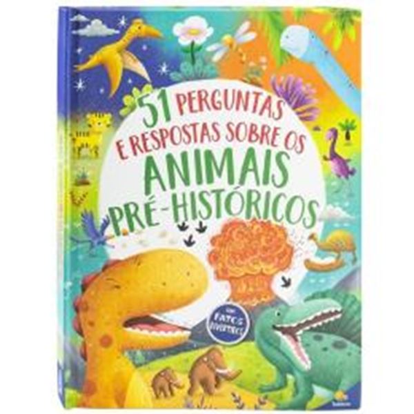 Picture of 51 PERGUNTAS E RESPOSTAS - ANIMAIS PRE-HISTORICOS